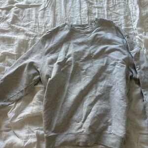 MATE the Label Gray Crewneck Sweater